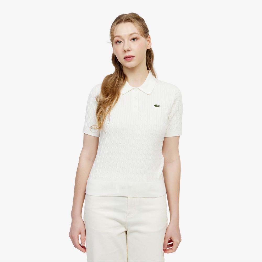 Lacoste Женский свитерок-поло с косами PF607E-56G70V