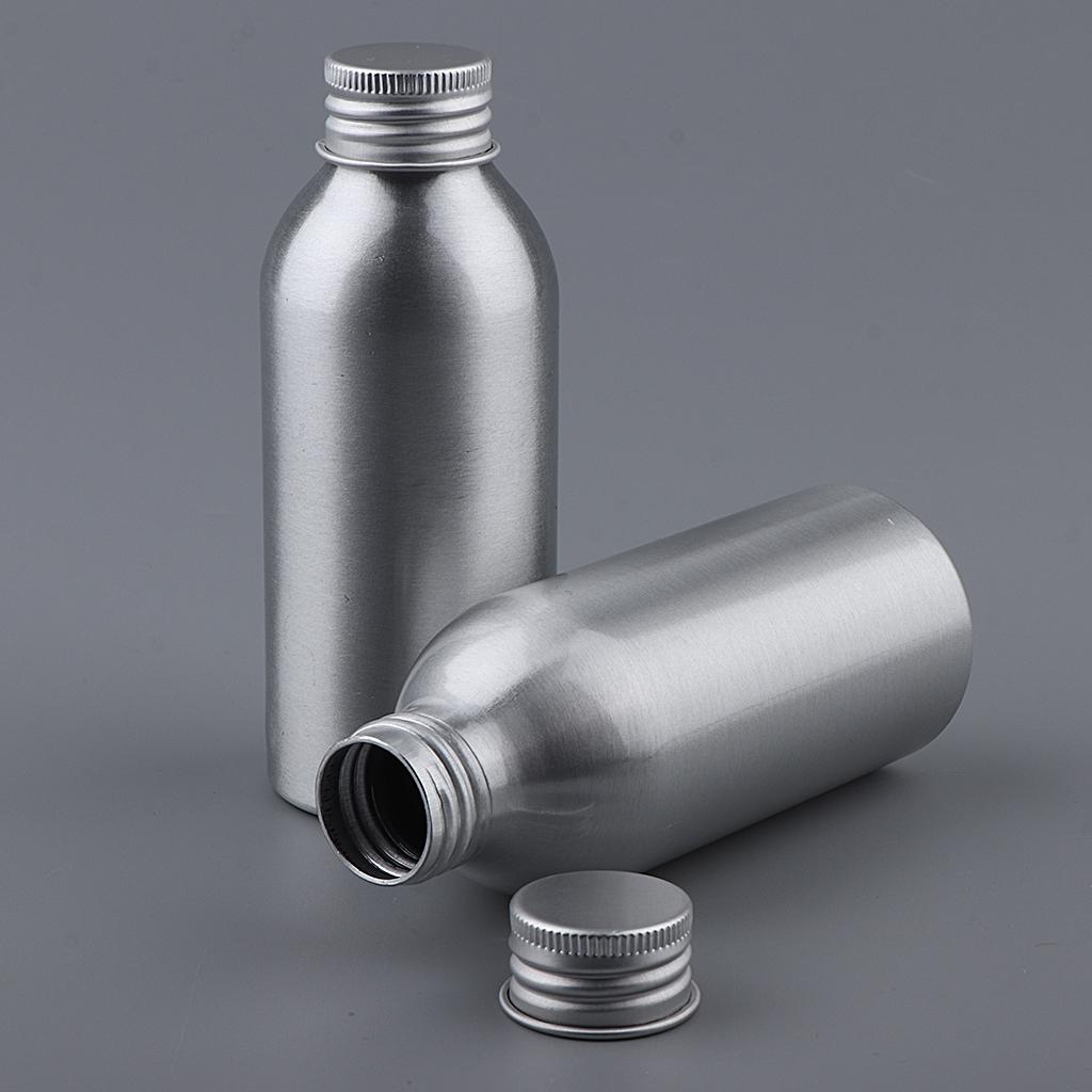 2 шт. Пустой алюминиевый флакон для хранения косметических средств, дозатор 50 мл
