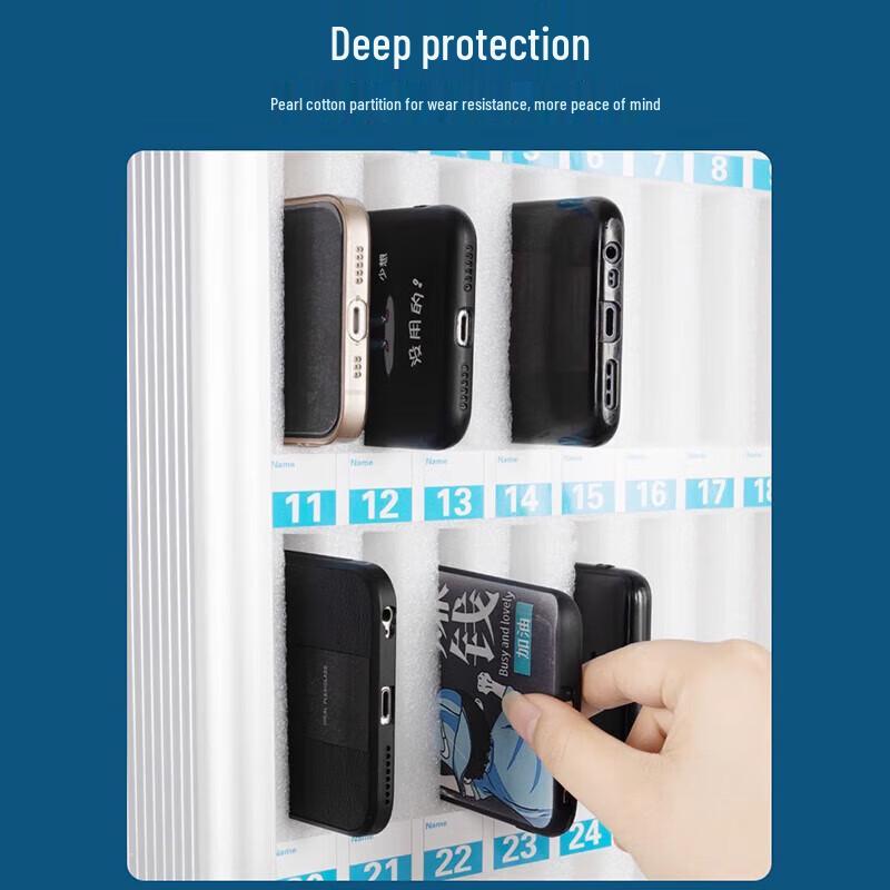 Portable Lockable Aluminum Phone Storage Cabinet