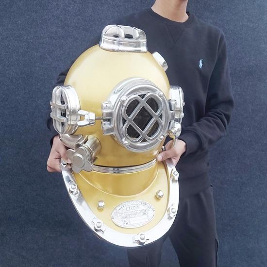 45,72 см Шлем ВМС США для подводного плавания с аквалангом Шлем для дайверов Deep Sea Mark V Морской подарочный