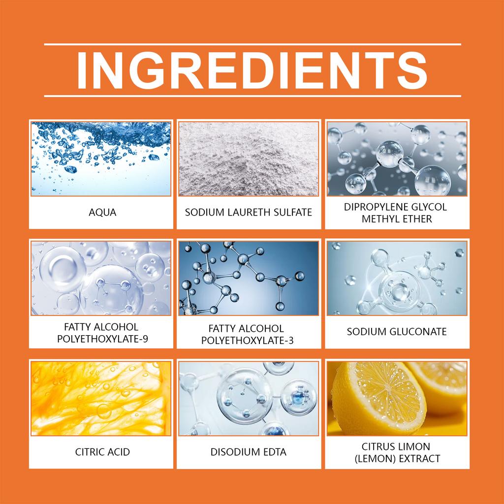 120ml Heavy Duty Grease Cleaner Kitchen Powerful Grease Remover Grease Stain Remover Grill Cleaner Oven Stove Cleaning Spray