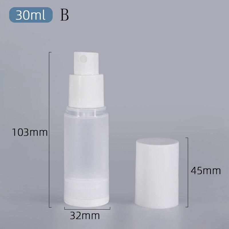 Портативные вакуумные косметические флаконы многоразового использования, матовый насос-утконос, распылитель мелкодисперсного тумана, дозатор лосьона, контейнер для крема, дорожный