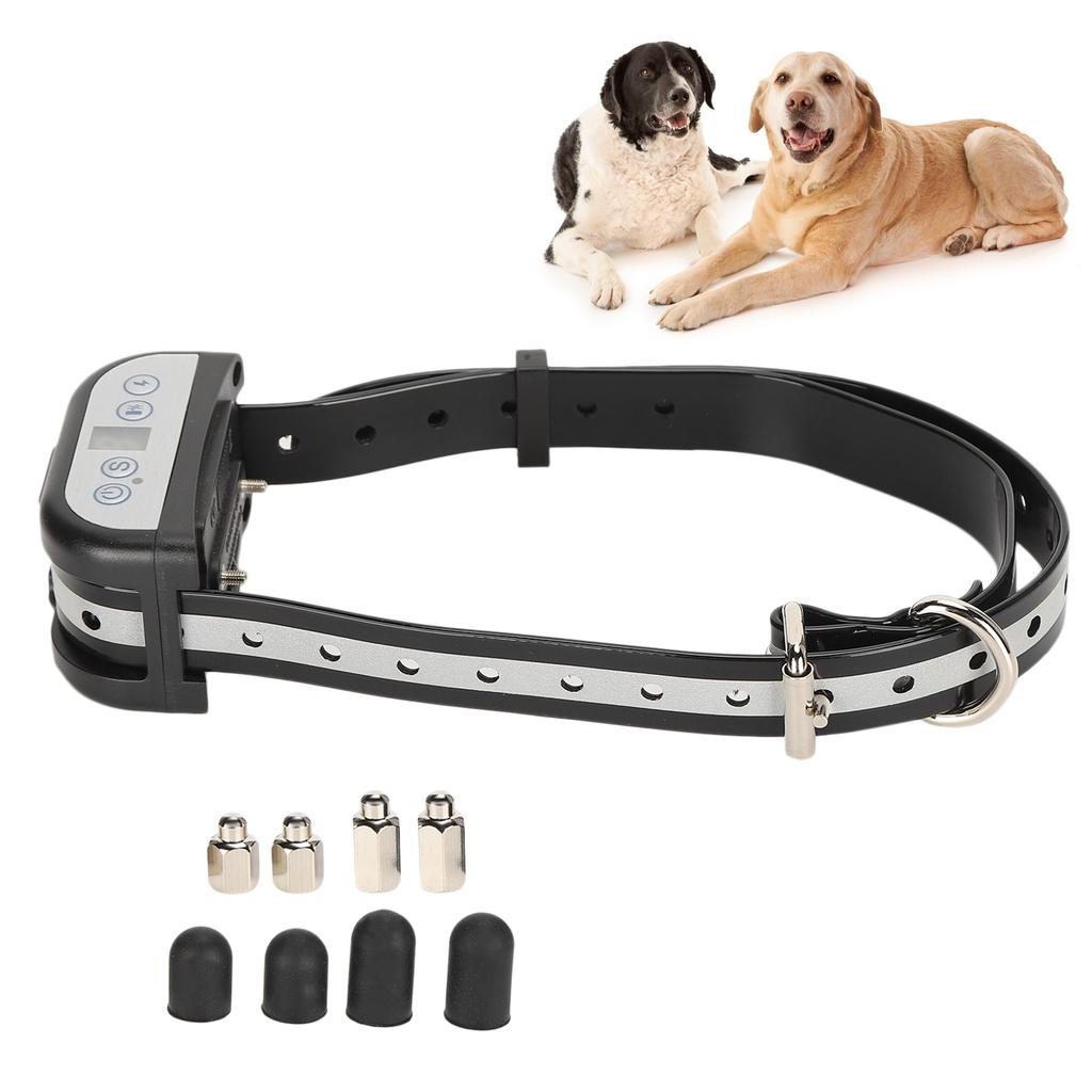 LED Adjustable Sensitivity Automatic Anti Bark Dog Training Collar to Stop Barking