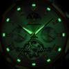 JINSHIDUN New Business and Leisure Men's Watch Tourbillon Waterproof Luminous Multifunctional Mechanical Watch Men's Watch