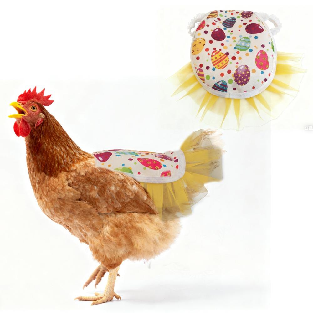 Chicken Saddles Adjustable Hen Apron Waterproof Breathable Chicken Saddle Washable Feather Protector Poultry Farming