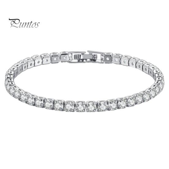 Женский браслет из блестящего кубического циркония с геометрическим рисунком, Роскошный медный браслет из нержавеющей стали, легкий женский браслет на запястье, ювелирные изделия