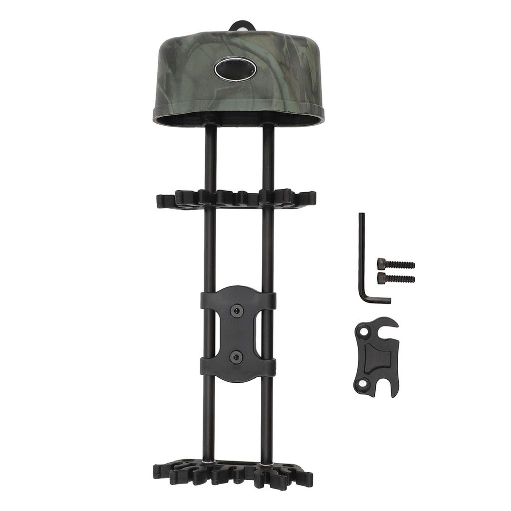 5 Spot Archery Arrow Quiver Archery Compound Bow Quiver Lightweight Quick Detach Quiver for Hunting