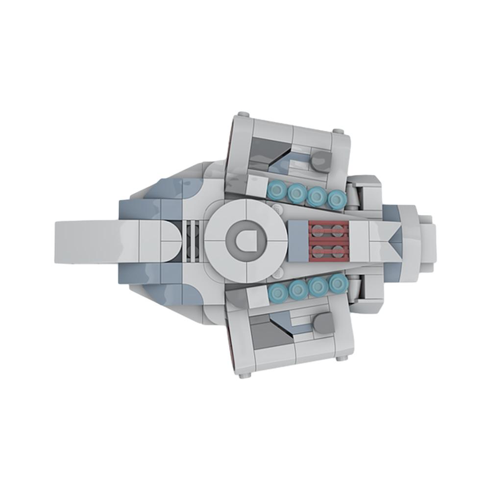 Gobricks MOC Глубокий космос Девять (DS9)  Набор Строительных Блоков USS Defiant Кирпичики Игрушки Модель Из Глубокого Космоса Девять Подарок Для Сборки