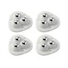 Casters Low Noise 360º Universal Wheels Self Adhesive Pulley Paste Casters Adhesive Universal Wheel