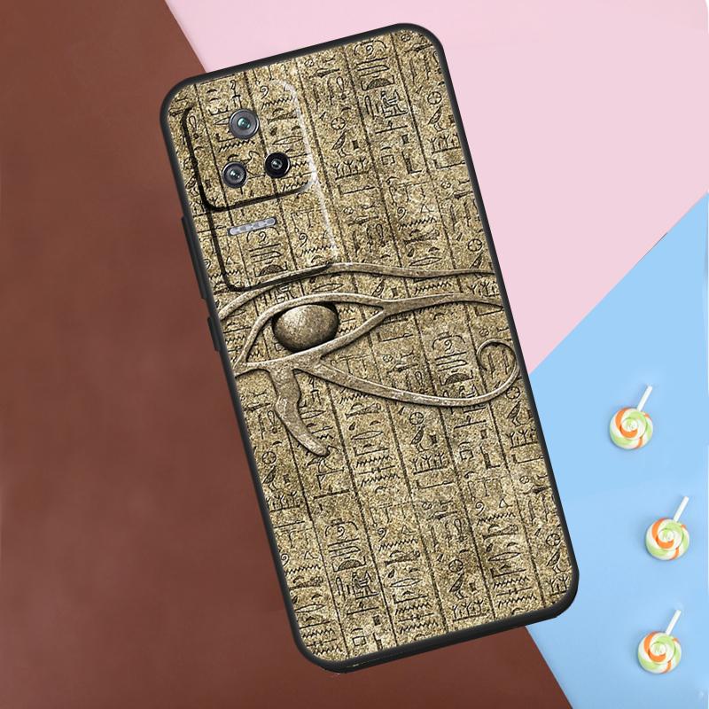 Священный Глаз Гора Египет Фреска Чехол Для Xiaomi POCO M6 Pro X3 X5 X6 Pro F3 F5 M5s Mi 14 Pro 13 13T 11T 12T 12 Lite Чехол