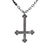 Темный Готический Кулон-Крест на Цепочке из Сплава для Мужчин и Женщин