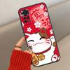 Чехол Maneki Neko Счастливой Кошкой для Денег для Xiaomi Redmi Note 12 11 10 8 9 Pro 11S 10S 9S 8T Чехол для Redmi 10 10C 9A 9C 9T