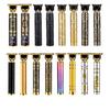 Professional Hair Clippers Electric Haircut Kit Hair Trimmer Grooming Waterproof Rechargeable Close Cutting T Blade for Men