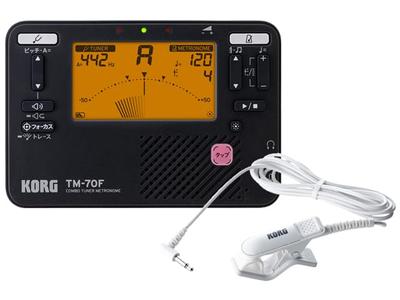 Комбо-тюнер метроном черный комплект TM-70F TM-70F-BK+CM-400-WH