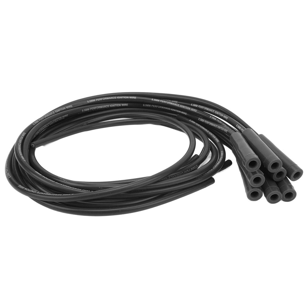 8,5 мм 180 градусов Комплект проводов зажигания свечей зажигания Провода свечей зажигания с пылезащитным колпачком Замена для Chevy 8 цилиндров