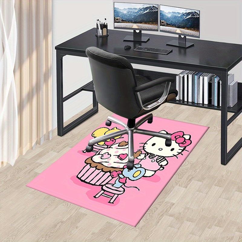 Коврик для офиса Hello Kitty, Коврик для вечеринки с кексами, Нескользящий, Машинная стирка, для гостиной, спальни, офиса, Разные размеры, Коврик для спальни, Декоративный коврик, D