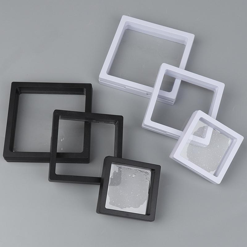 PE пленка брошь монеты драгоценные камни коробка для хранения ювелирных изделий пылезащитный футляр для выставочного кольца