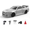 JIABAILE 143 Scale 4WD Drift Car, 1:43 Mini RC Car, Drifting, 2.4GHz Radio-Controlled Toy with Proportional Control and Gyro, Birthday Gift for Boys,