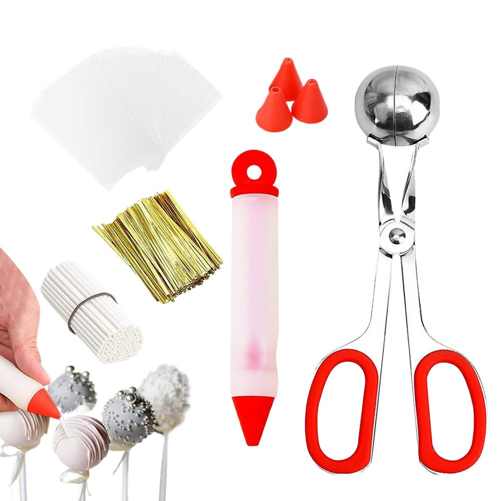 Набор для выпечки кейк-попсов Многоразовый набор для изготовления леденцов на палочке Забавный набор для украшения кейк-попсов Принадлежности для кейк-попсов для свадебных вечеринок Дней рождения