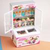 Miniature Food Play Children'S Play House Mini Light Refrigerator Ice Cream Freezer Ob11 Doll House Model Ornament Toy