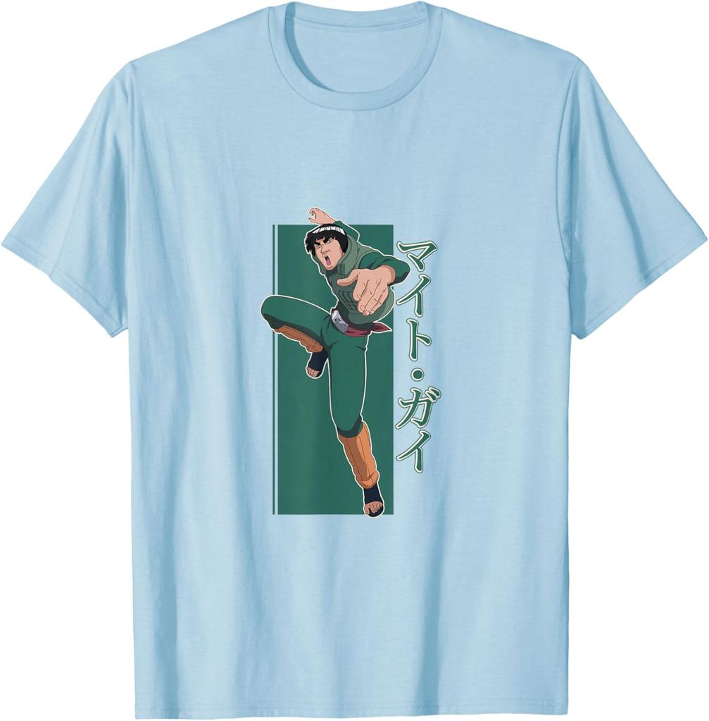 Naruto Shippuden Might Guy Fashion Casual Funny Tshirt S6xl