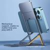 Складная металлическая подставка Z7 Blade: Универсальная поддержка мобильных телефонов и планшетов, многофункциональность и возможность использования в качестве подарка.