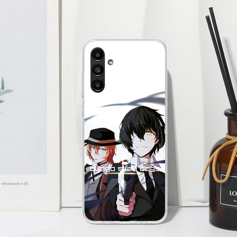 Чехол для телефона Bungo Stray Dogs Double Black для Samsung Galaxy A17 A37 A57 A16 A26 A36 A56 A15 A25 A35 A55 A14 A24 A34 A54 A13 A23
