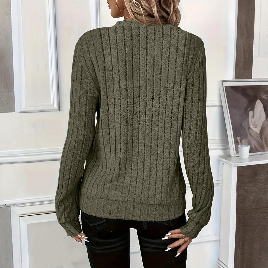 Womens Long Sleeve Shirts Casual Outfits Dressy Tops Blouses  V Neck Fall Clothes