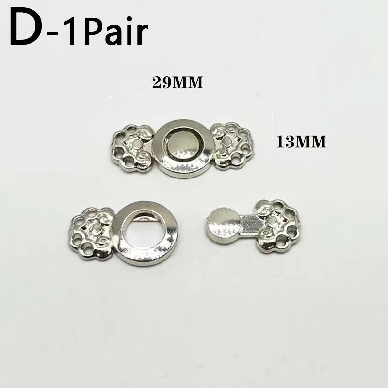 1Pair Sewing Materials Handmade Buckle Apparel Decoration DIY Craft For Cheongsam Exquisite Rhinestone Clothing Accessories