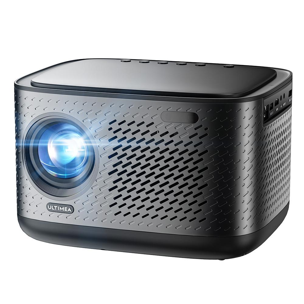 Проектор Ultimea Apollo P50, 800 ANSI люмен, собственное разрешение 1080P, Dolby Audio, автоматическая адаптация экрана и предотвращение объектов, Wi-Fi 6, Bluetooth 5.3