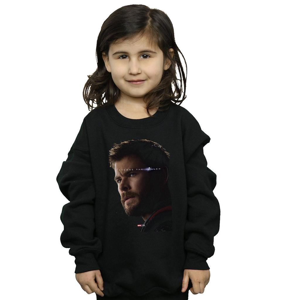 Marvel Girls Avengers Endgame Avenge The Fallen Thor Sweatshirt