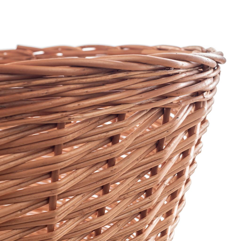 Osłona Na Stojak Pod Choinkę Wiklinowa 55 cm Osłonka Kosz Stojaka Naturalny