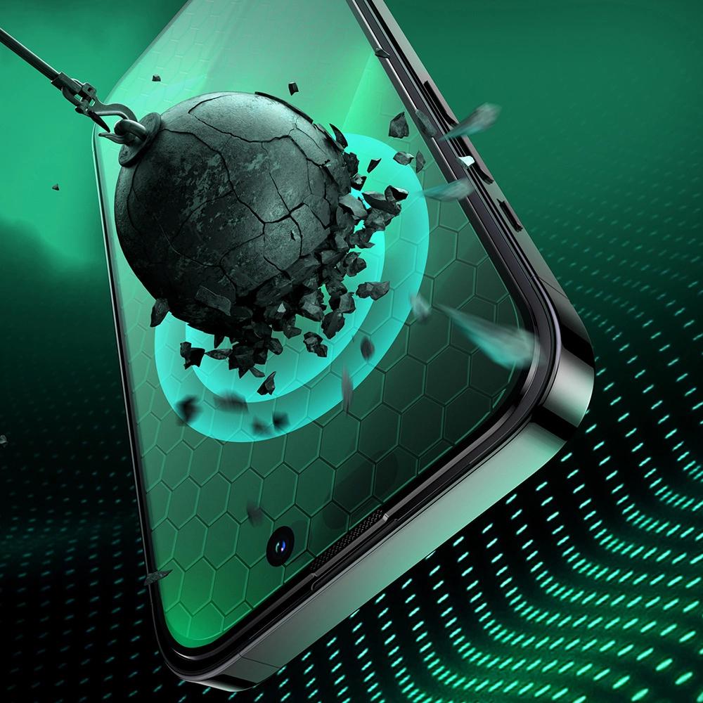 Joyroom Knight Green Glass For Iphone 14 Pro Max With Anti Blue Light Filter For The Entire Screen (Jr-G04)