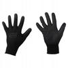 Polyester gloves with polyurethane, black, pack of 12, size 9, Vorstahl quality