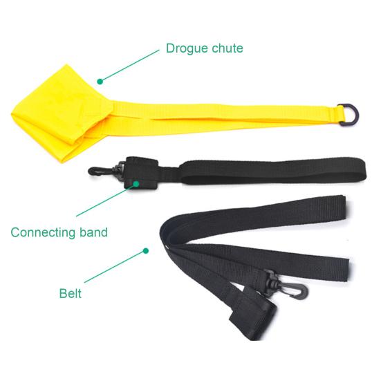 Плавание Парашютный пояс для силовых тренировок Плавание Силовое оборудование для тренировок с сопротивлением с поясом для плавания Парашютный пояс для взрослых