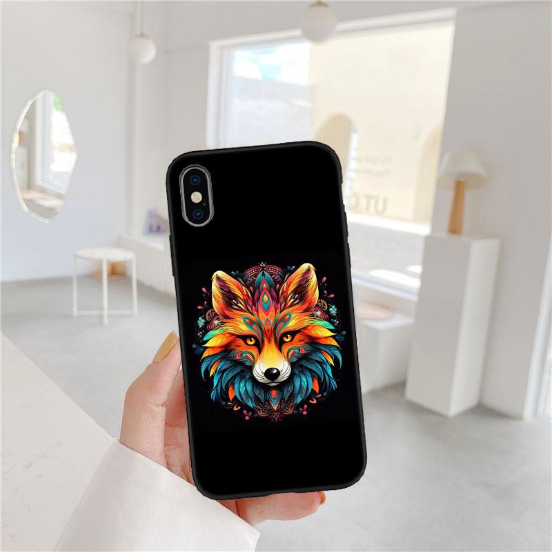Лиса забавная лисы Чехол для телефона OPPO A40 A60 A80 A15 A16 A16K A12 A17 A17K A54 A54S A53 A53S A55 A56 A57 A98 F23