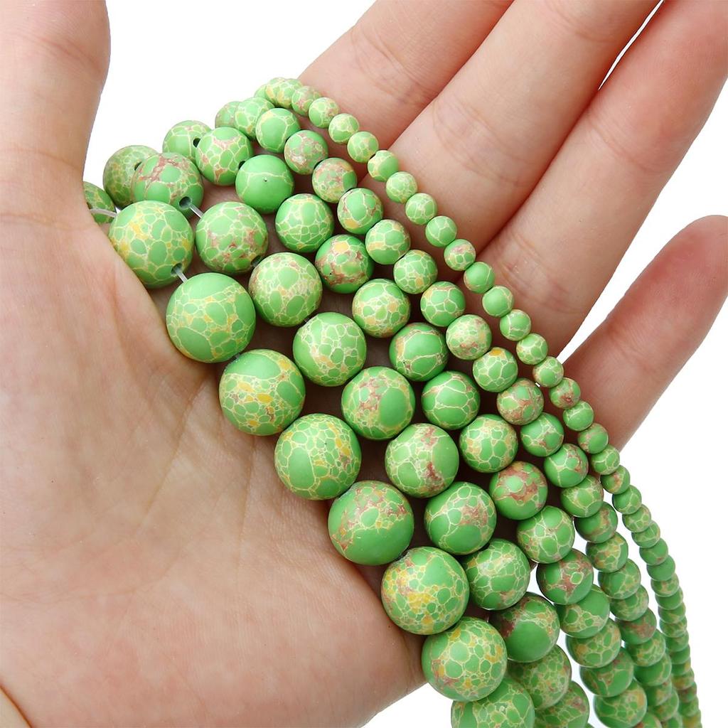 6/8/10/12 мм натуральный камень нефрит яшма бусины свободные круглые бусины для изготовления ювелирных изделий DIY браслет ожерелье серьги аксессуары около 15 дюймов/нитка