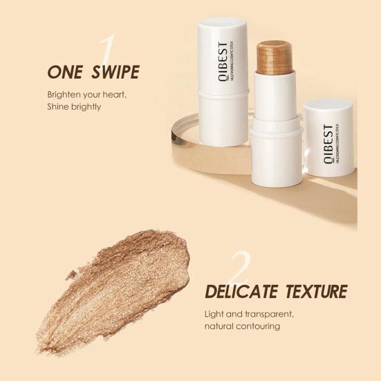 Натуральные мини-контурирующие румяна-карандаш-бальзам для щек