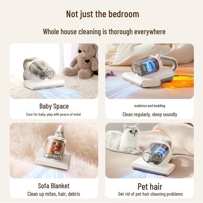 SUPOR Handheld UV Anti-Mite Vacuum Cleaner CN plug (adapter included)