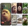 Милый Ежик Для OPPO A15 A16 A17 A76 A96 A77 A52 A72 A5 A9 A79 A58 A78 A98 A94 A74 A57S A54S Чехол