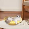 Cardboard Cat Scratcher Bed Scratch Pad Nest Couch Round Lounge Scratching Board for Sleeping