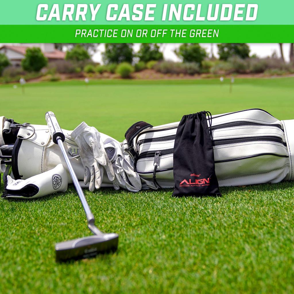 Тренировка паттинг-ворот GoSports Align включает в себя 3 металлических ворот премиум-класса. Используйте на грине или на сете. (2"/3"/4") - дом!