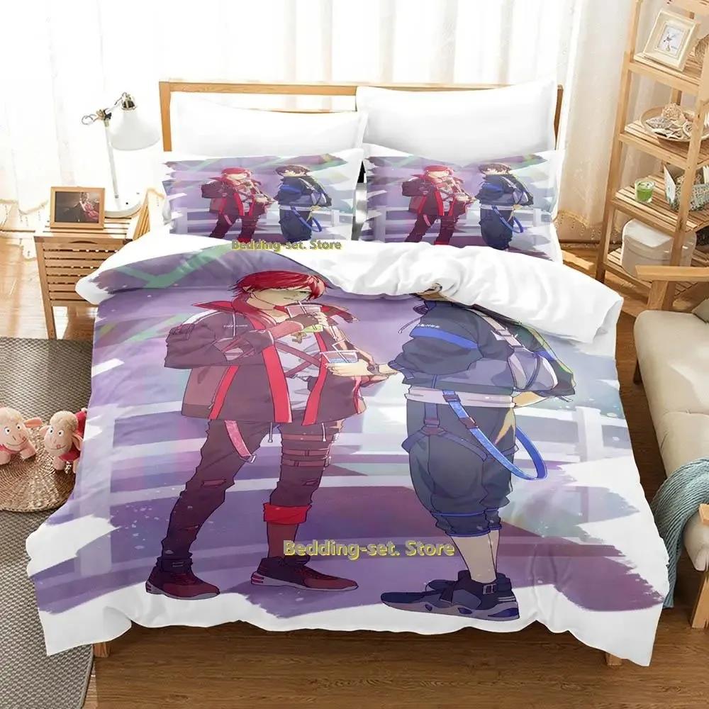 New Vtuber Axia Krone Bedding Set Single Twin Full Queen King Size Bed Set Adult Kid Bedroom Duvetcover Sets Anime Bed