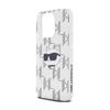 Karl Lagerfeld Iml Choupette Head & Monogram - Etui Iphone 15 Pro Max (Przezroczysty)