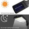 Outdoor Lighting Security Street Outdoor 600W Motion Sensor LED Solar Lamp Wall Light