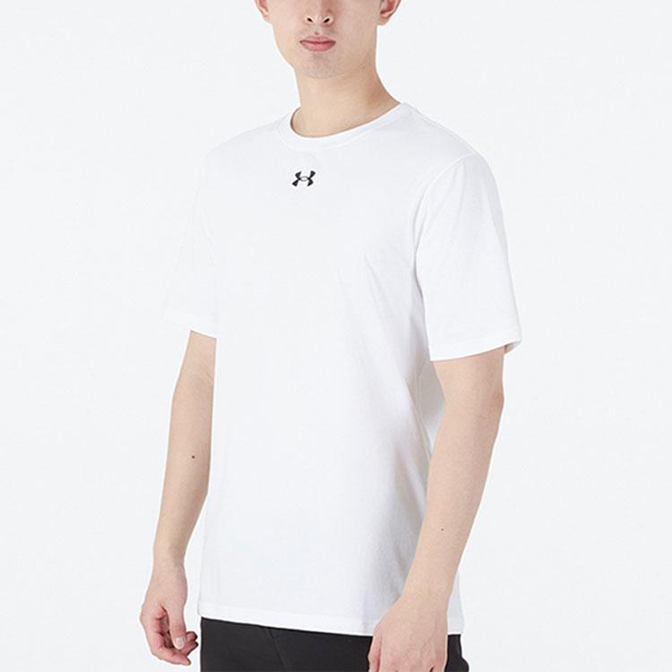 Under Armour Футболка-пуловер с логотипом и принтом, мужская, белая 21500539-100