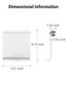 UGREEN Tablet iPad Compatible with Tablets and Adjustable Stable Phone ABS Material with Compatible with Inch Including Galaxy Note Fire Stand, Stand,