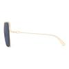 Dior Ever Square Sunglasses Men sunglasses Blue EVDRS1UQR-B0B0