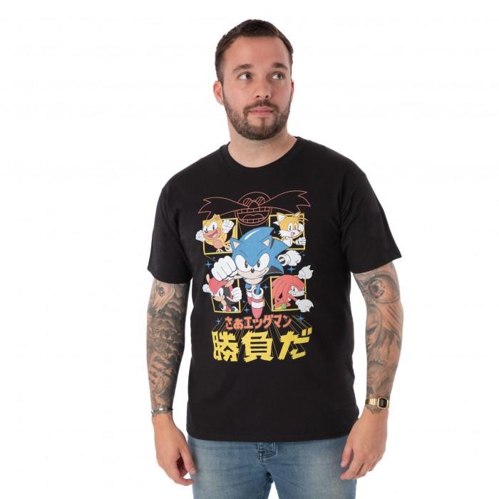 Sonic The Hedgehog Mens Japanese T-Shirt