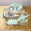 Cake Turntable Set Nordic 207-piece Baking Tool Set Piping Nozzle Spatula Cake Handmade Turntable
